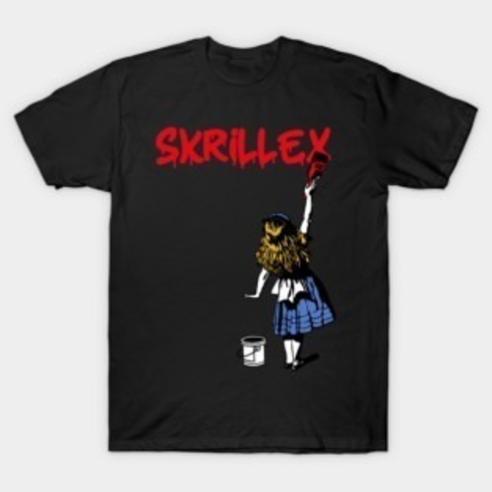 Skrillex T-Shirt Black Unisex